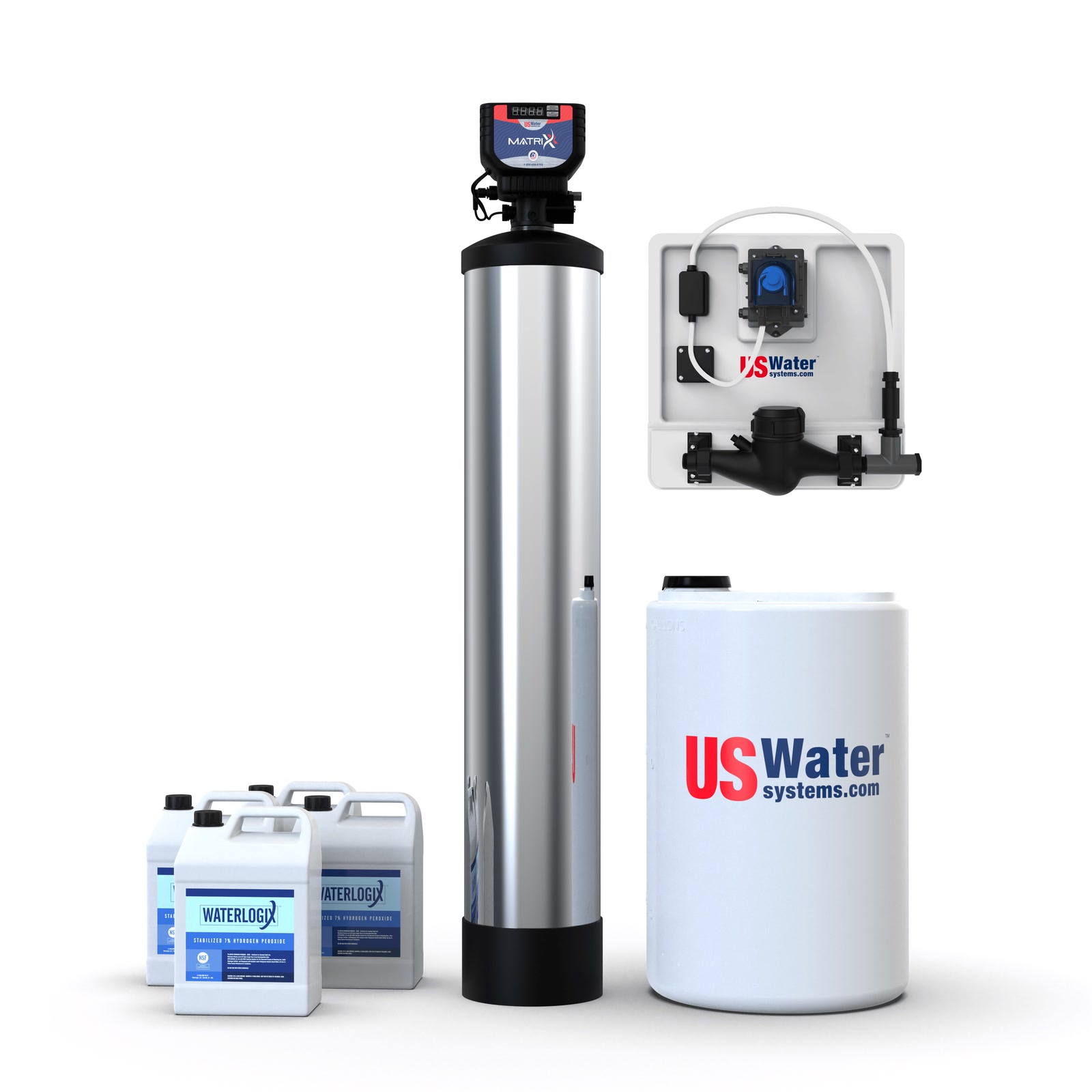 US Water Systems Matrixx Infusion Iron & Sulfur System