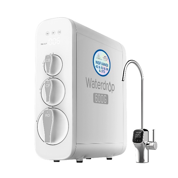 Waterdrop G3P600 Tankless Reverse Osmosis System (600 GPD)