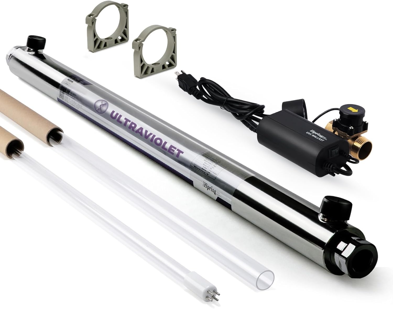 iSpring UVF55FS 12 GPM Whole-House UV Disinfection System